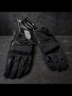 Men's Black Motorcycle Gloves - Lightweight Protective Riding Gloves